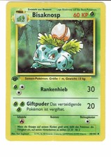 Pokemon karte bisaknosp gebraucht kaufen  Mannheim