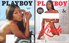 Playboy 2 Magazine Febrero 2022. Dos Varios Cover Linda Caroline Nobat comprar usado  Enviando para Brazil