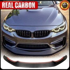 Compatível com 2015-2019 BMW F80 M3 F82 F83 M4 para-choque dianteiro spoiler labial fibra de carbono REAL comprar usado  Enviando para Brazil