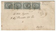 Regno striscia cent. usato  Motta Visconti