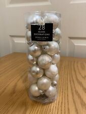 Christmas decoration glass for sale  LONDON