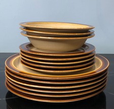 Green woodville dinnerware for sale  CASTLEFORD