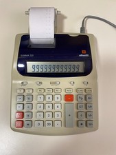 Calcolatrice olivetti summa usato  Zenevredo