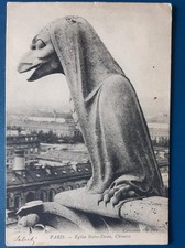 Cartolina spedita parigi usato  Italia