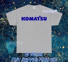 CAMISA NUEVA KOMATSU MAQUINARIA DE CONSTRUCCIÓN LOGO CAMISETA DIVERTIDA TALLA S A 5XL segunda mano  Embacar hacia Mexico