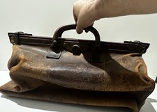 Antique large leather for sale  GLASGOW