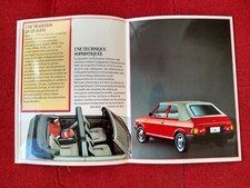 Brochure cabriolet fiat d'occasion  Troyes