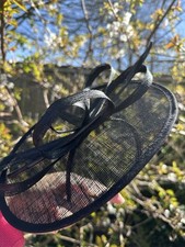 Ladies black fascinator for sale  LIVERPOOL