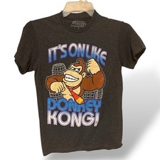 Camiseta Super Mario Donkey Kong “It’s On Like Donkey Kong” Tamanho S Nintendo 2013, usado comprar usado  Enviando para Brazil