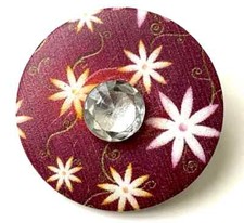 Broche cercle strass d'occasion  Paris XV
