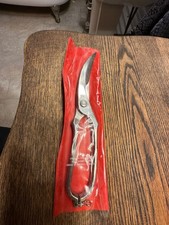 Tesoura de osso de carne vintage Hoffritz aço inoxidável cozinha Itália 9,25" comprar usado  Enviando para Brazil