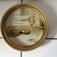 Metall kellnertablett gummiert gebraucht kaufen  Vilseck