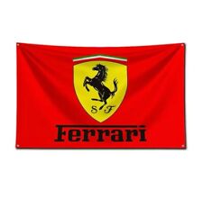 Ferrari Banner Fahne Flagge flag Merch Werkstatt Neu comprar usado  Enviando para Brazil
