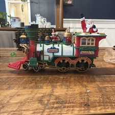 Santa's JOY TO ALL Car Novo Brilhante Holiday Express Animado Natal 384 Trem TESTADO, usado comprar usado  Enviando para Brazil