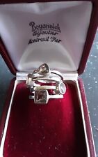 Imposante bague createur d'occasion  Plougonven