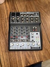 Console de mixagem Behringer Xenyx 802, 8 canais - Preto comprar usado  Enviando para Brazil