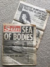 Sun newspaper 7th for sale  SKEGNESS
