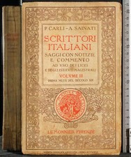 Scrittori italiani vol usato  Ariccia