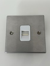 Brushed satin chrome for sale  ASHFORD
