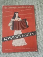 Spielbuch akkordeon liedblatt gebraucht kaufen  Chemnitz