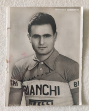Cartolina autografo ciclismo usato  Morra de Sanctis