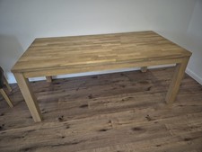 Heller massiver esstisch gebraucht kaufen  Husum