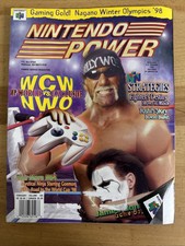 Usado, Nintendo Power Magazine N64 Volume 105 WCW vs. NWO Hulk Hogan (1998) com pôster comprar usado  Enviando para Brazil