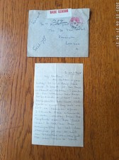 Ww1 letter sept for sale  LONDON