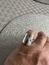 Silver spoon ring for sale  WALTHAM CROSS