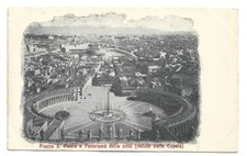 Antica cartolina piazza usato  Savona