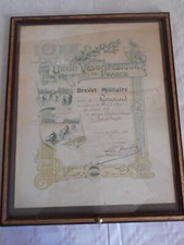 Certificat cycliste vintage d'occasion  Bais