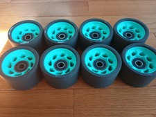 Radar Halo 88a conjunto completo 8 rodas 59mm Zenith Kwik rolamentos Riedell roller derby comprar usado  Enviando para Brazil