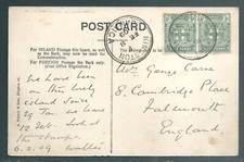 Jamaica 1909 postcard for sale  VERWOOD