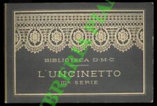 Pizzi merletti biblioteca usato  Italia