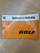 Betriebsanleitung golf 1977 gebraucht kaufen  Rühen