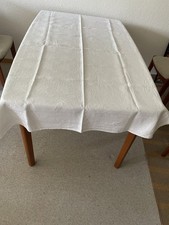 Tischdecke leinendamast weiss gebraucht kaufen  Heppenheim (Bergstraße)
