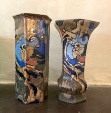 Pair frederick rhead for sale  HOLYHEAD