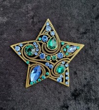 Star brooch vintage for sale  PUDSEY
