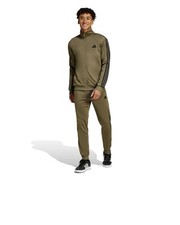  Tuta Intera Completa Full Tracksuit UOMO Adidas Basic 3-Stripes Verde Oliva , używany na sprzedaż  Wysyłka do Poland