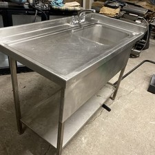 Sink single bowl for sale  BOLTON