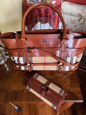 Borsa portafoglio burberry usato  Villachiara