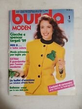 Burda 1989 rivista usato  Arezzo