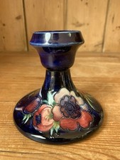Moorcroft pottery candlestick for sale  NORTHWICH
