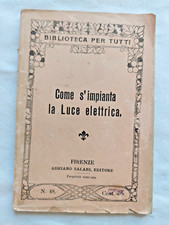 1922 come impianta usato  Italia