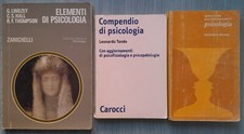 Psicologia lotto libri usato  Oristano
