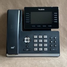 Używany, Telefon Yealink SIP -T54W srebrny / czarny, VoIP z Wi-Fi - Zwrot leasingu na sprzedaż  Wysyłka do Poland
