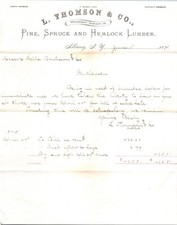 Thomson albany 1875 for sale  Lewistown