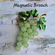 Magnetic brooch green for sale  Salt Lake City