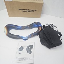 Usado, Nova capa de almofada facial de silicone para fone de ouvido Meta Quest 3  comprar usado  Enviando para Brazil