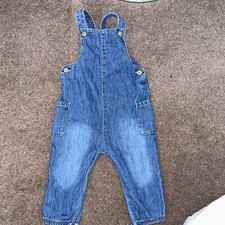 Blue dungarees 18months for sale  BIRMINGHAM